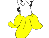 Desenho Banana pintado por PLATI
