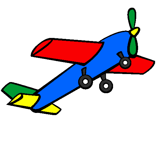 Desenho Brinquedo avião pintado por asdas