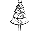 Desenho Árvore de natal II pintado por bbb