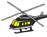 Desenho Helicoptero  pintado por elaini