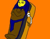 Desenho Mumia pintado por JASMIN S2S2S2