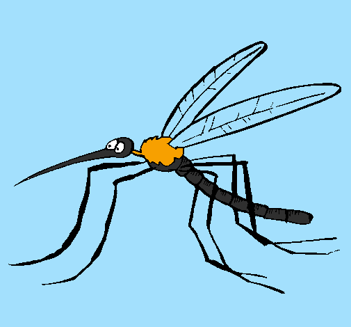 Desenho Mosquito pintado por GEDEÃO