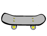 Desenho Skate II pintado por livia