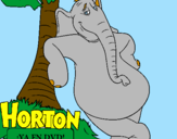 Desenho Horton pintado por Shú