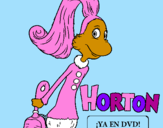 Desenho Horton - Sally O'Maley pintado por gabriela cardoso