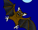 Desenho Morcego cão pintado por gabriel