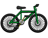 Desenho Bicicleta pintado por Raposa