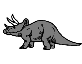 Desenho Triceratops pintado por triceratops