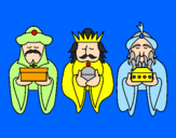 Desenho Os Reis Magos 4 pintado por REX