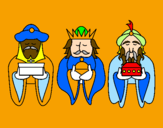 Desenho Os Reis Magos 4 pintado por DIOGO BOTELHO