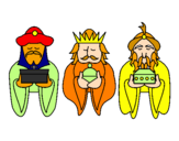 Desenho Os Reis Magos 4 pintado por Renato