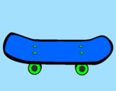 Desenho Skate II pintado por tutu