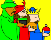 Desenho Os Reis Magos 3 pintado por Rodrigos Nunes Teles