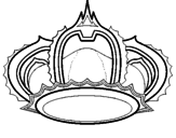 Desenho Corona pintado por Fádia