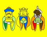 Desenho Os Reis Magos 4 pintado por bruno