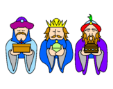 Desenho Os Reis Magos 4 pintado por lucas