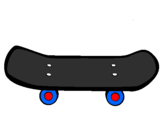 Desenho Skate II pintado por andré mendes
