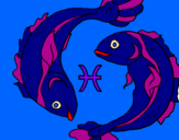 Desenho Pisces pintado por milotic-gabriel