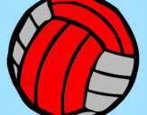 Desenho Bola de voleibol pintado por MIMIZINA*-*NOEMYA