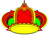 Desenho Corona pintado por gustavo