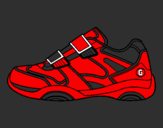 Desenho Sapato de ginástica pintado por rafael