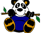 Desenho Urso panda pintado por ilmacy (urso)