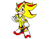 Desenho Sonic pintado por jenniffer