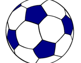 Desenho Bola de futebol II pintado por bola 3