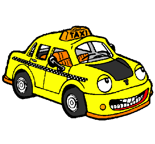 Desenho Herbie Taxista pintado por dede