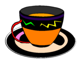 Desenho Taça de café pintado por kkkkkkkkkkkkkkkkkkkkkkk