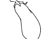 Desenho beringela pintado por ana