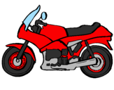 Desenho Motocicleta pintado por Helisson