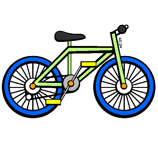 Desenho Bicicleta pintado por skate