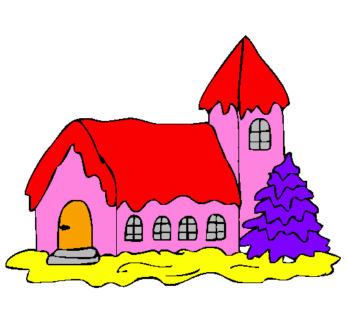 Desenho Casa pintado por leonardo