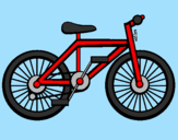 Desenho Bicicleta pintado por leticia