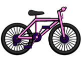 Desenho Bicicleta pintado por isabela