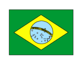 Desenho Brasil pintado por vanessa maciel