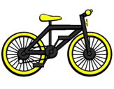 Desenho Bicicleta pintado por joão