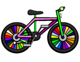 Desenho Bicicleta pintado por Maria Eduarda