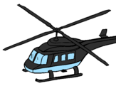 Desenho Helicoptero  pintado por gedeao