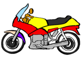 Desenho Motocicleta pintado por Gustavo