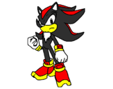Desenho Sonic pintado por tiago