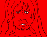 Desenho Homo Sapiens pintado por alice