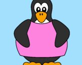 Desenho Pinguim pintado por PatsPumPats