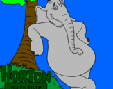 Desenho Horton pintado por tantor