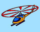 Desenho Helicóptero pintado por mateus