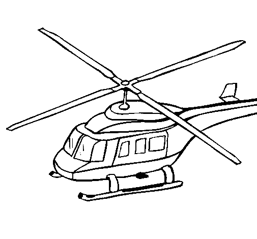 Desenho Helicoptero  pintado por Fábio