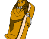 Desenho Mumia pintado por @##%6j$%$##%u*&¨$