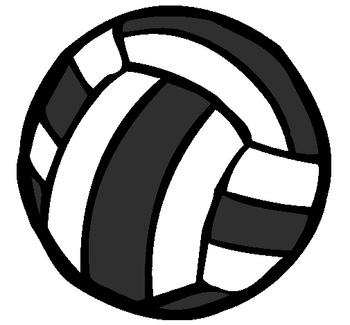 Desenho Bola de voleibol pintado por heloizia