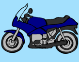 Desenho Motocicleta pintado por alexandre